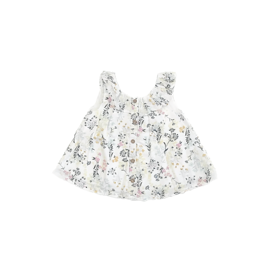 Joie Girls White Floral Tank Top Size: 3T White Floral