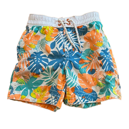 Gap Boys White Floral Trunks Size: 2T White Floral