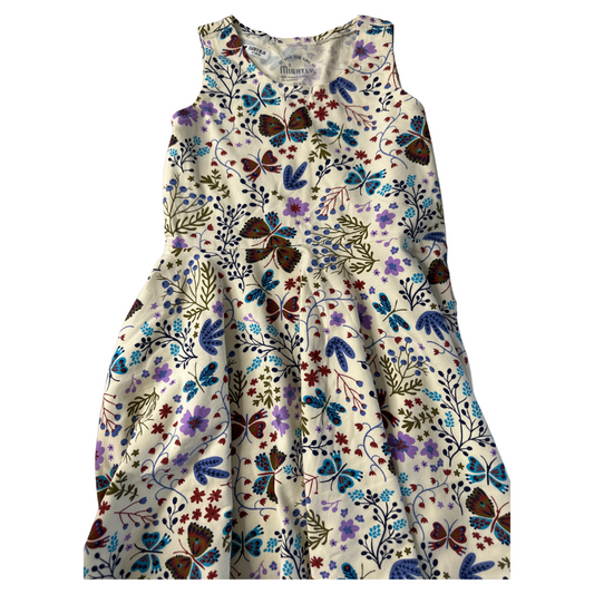 Mightly Girls White | Floral Dress Size: 5T White | Floral