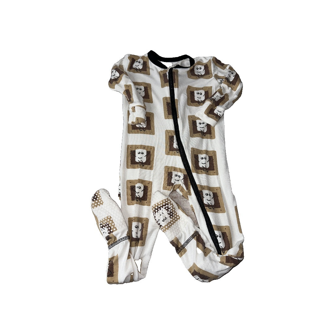 KicKee Pants Boys White | Food Pajamas Size: 12-18 months White | Food