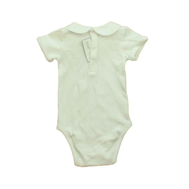 Jacadi Girls White Fruit Onesie Size: 12 Months