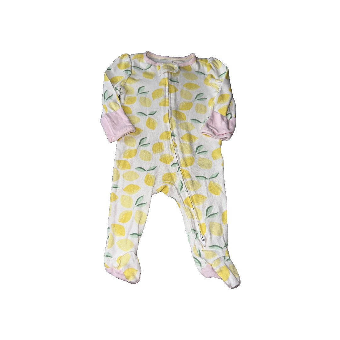 Cloud Island Girls White | Fruit Pajamas Size: 0-3 months White | Fruit