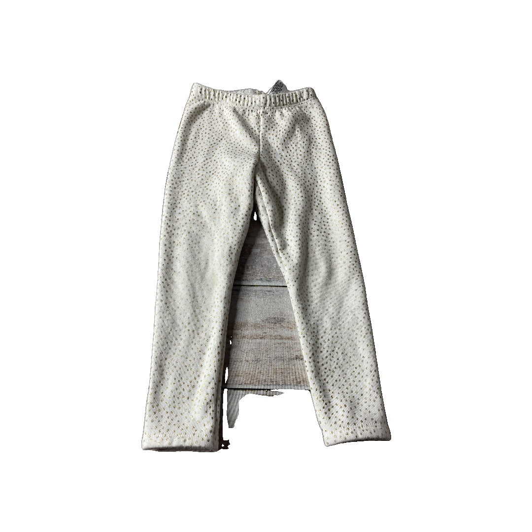 Cat & Jack Girls White | Gold Pants Size: 3T White | Gold
