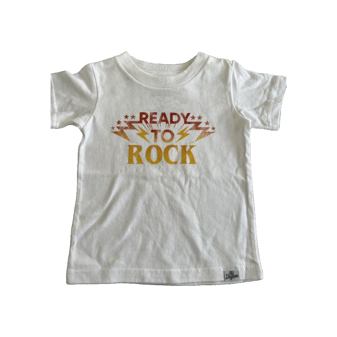 Kid Dangerous Unisex White | Graphic T-Shirt Size: 2T White | Graphic