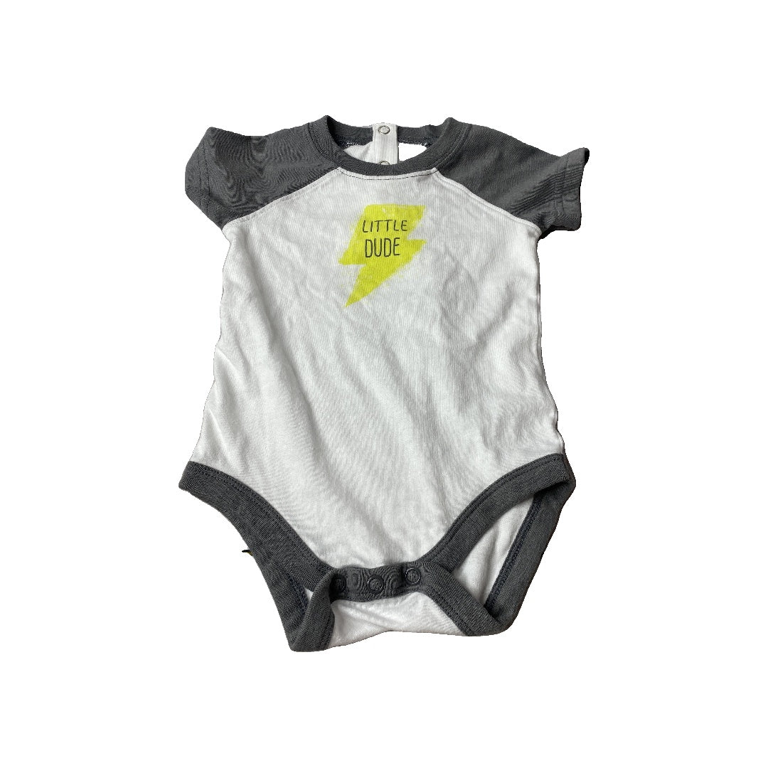 Jumping Beans Boys White | Graphic Onesie Size: 9 months White | Graphic
