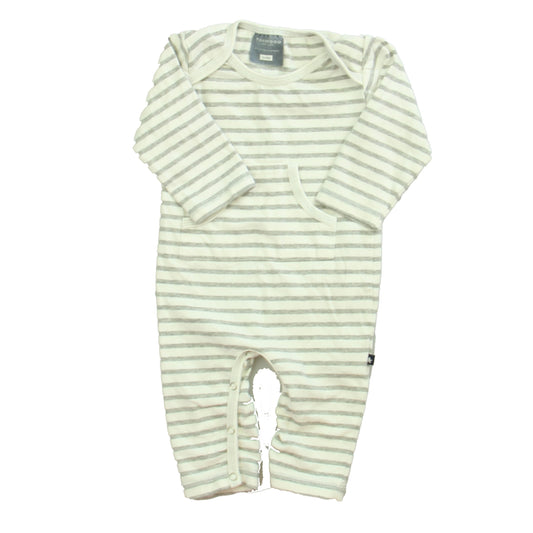 Tooby*Doo Boys White | Gray Long Sleeve Outfit Size: 3-6 Months White | Gray
