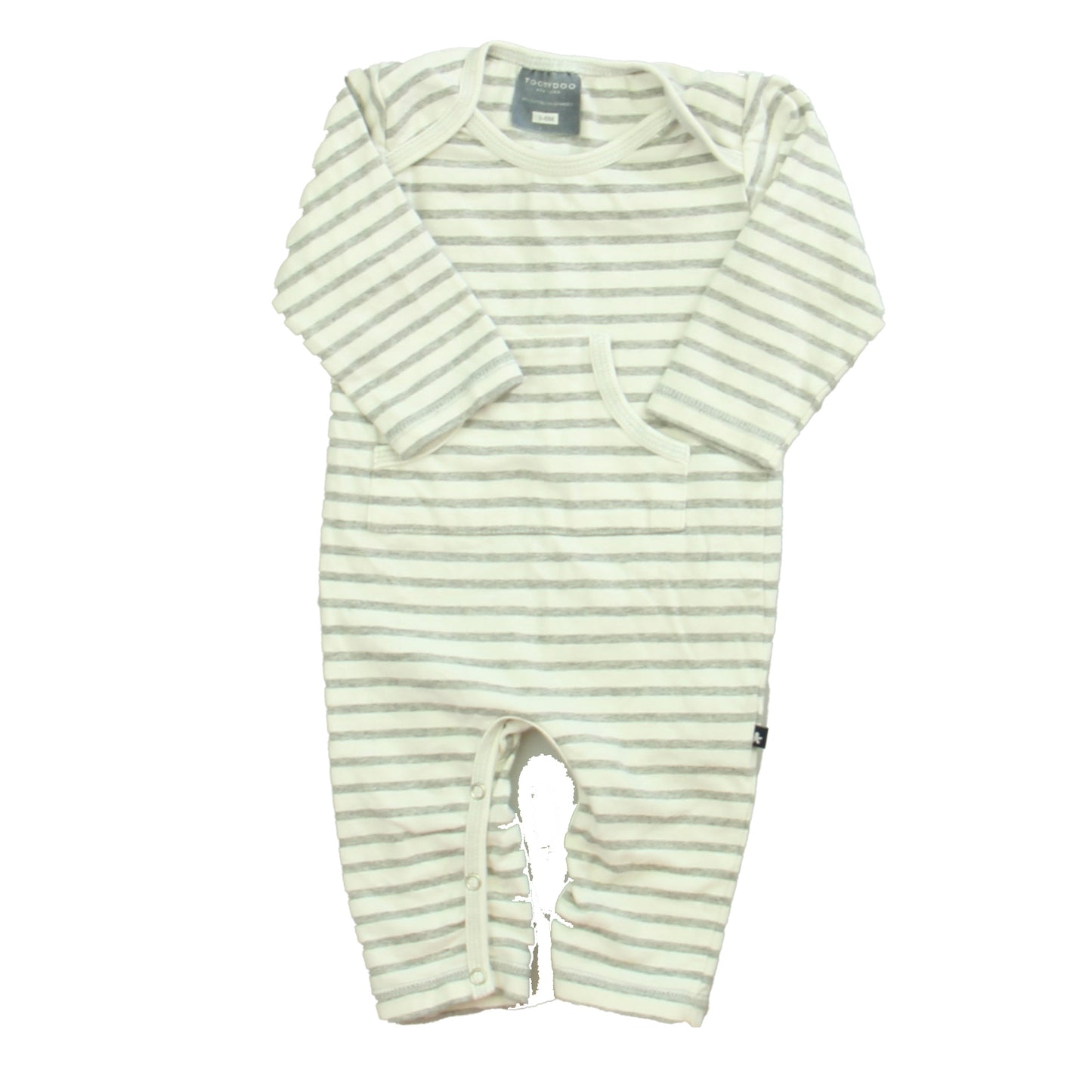 Tooby*Doo Boys White | Gray Long Sleeve Outfit Size: 3-6 Months White | Gray