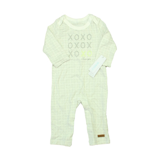 Robeez Boys White | Gray Long Sleeve Outfit Size: 6-9 Months White | Gray