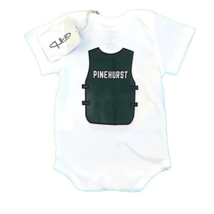 Garb Boys White | Green Onesie Size: 0-3 Months White | Green