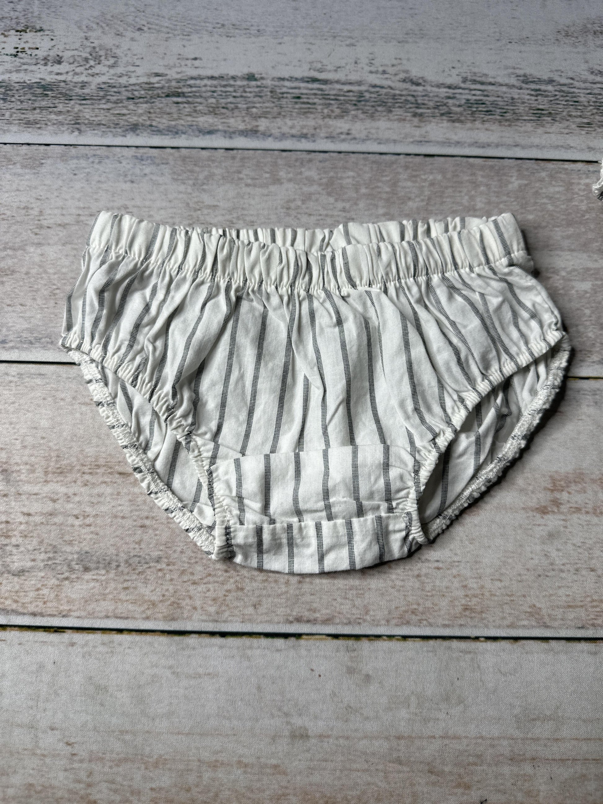 Rockets of Awesome Girls White | grey stripes Shirt Size: 12-18 months White | grey stripes