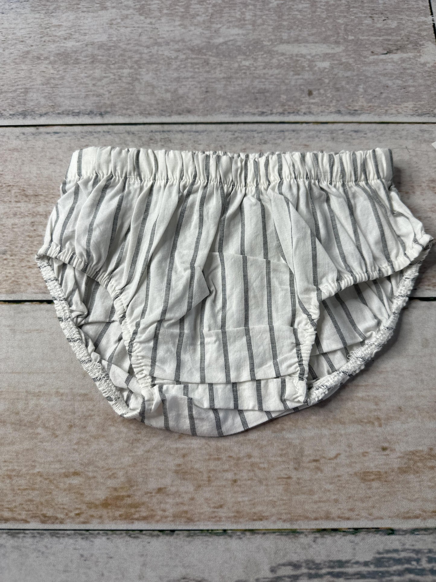 Rockets of Awesome Girls White | grey stripes Shirt Size: 6-12 months White | grey stripes