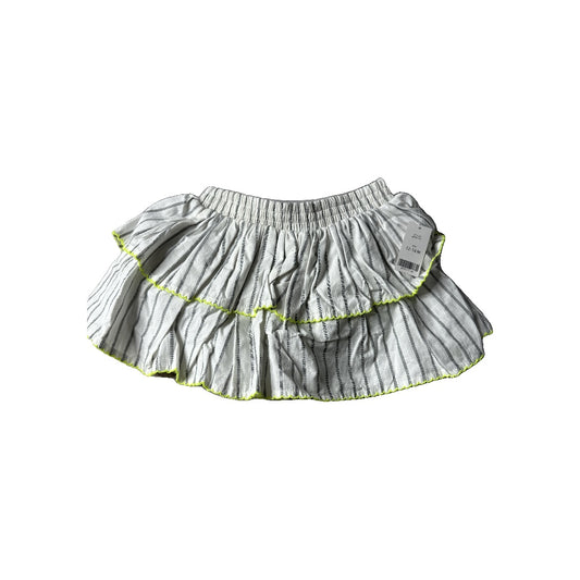 Rockets of Awesome Girls White | grey stripes Skirt Size: 12-18 months White | grey stripes