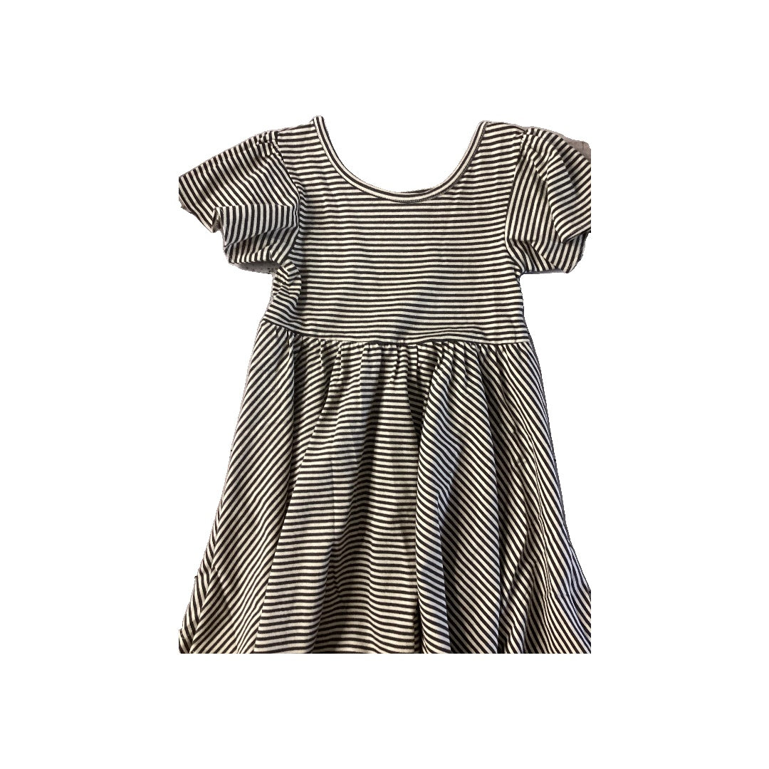 City Mouse Girls White | Grey Button Down Short Sleeve Size: 3T White | Grey