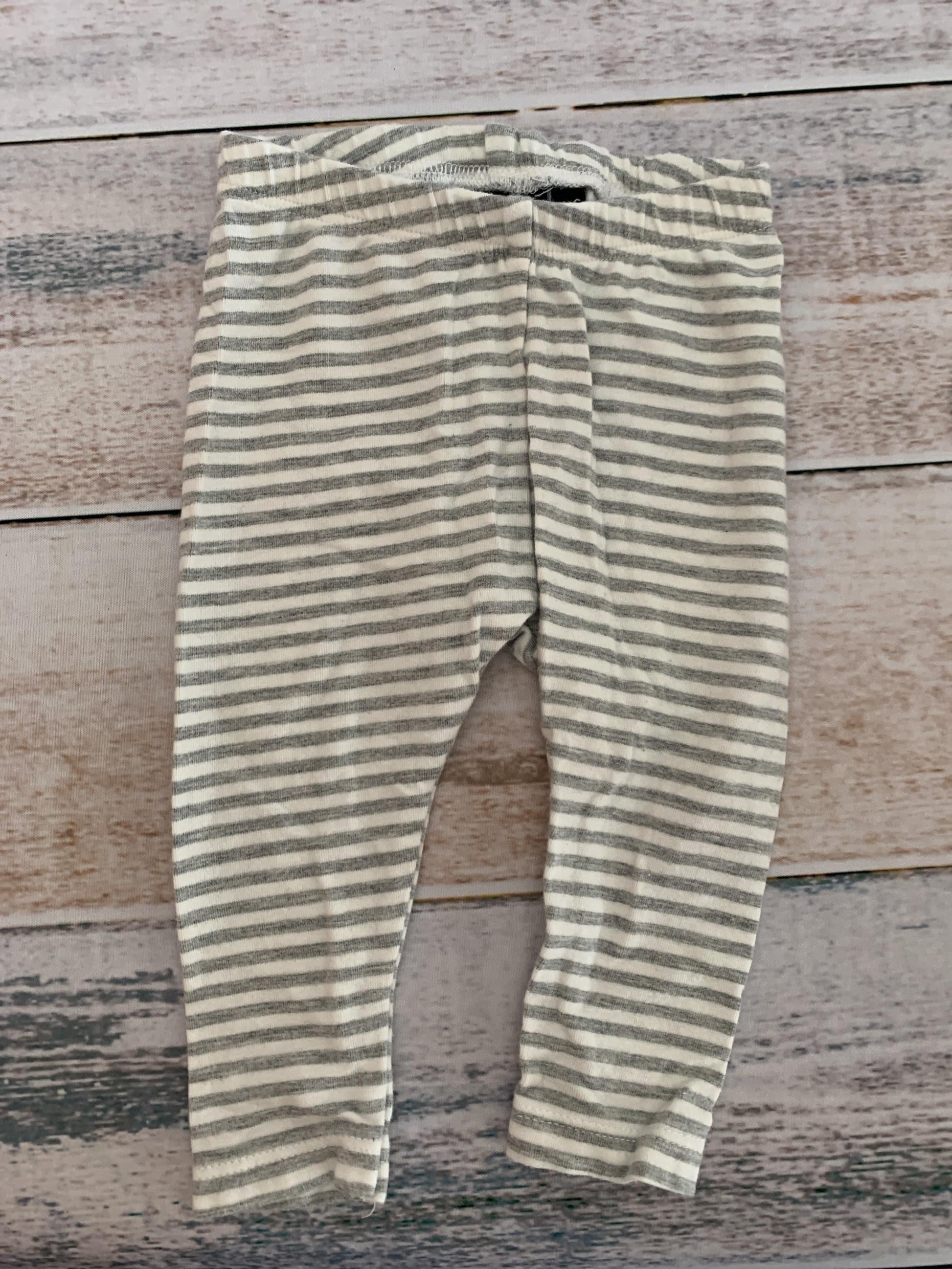 BabySprouts co Boys White | Grey Pants Size: 3-6 months White | Grey