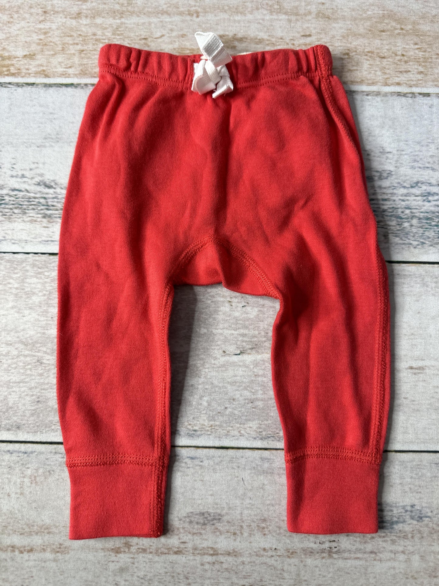 Sapling Girls White | Hearts | Red Pants Size: 0-3 months White | Hearts | Red