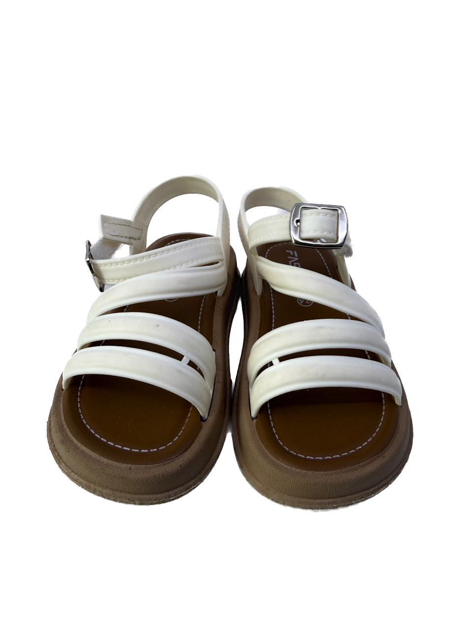 Fashion Boys White Jelly Sandals Size: Little Kid 8 (EU 24) White Jelly