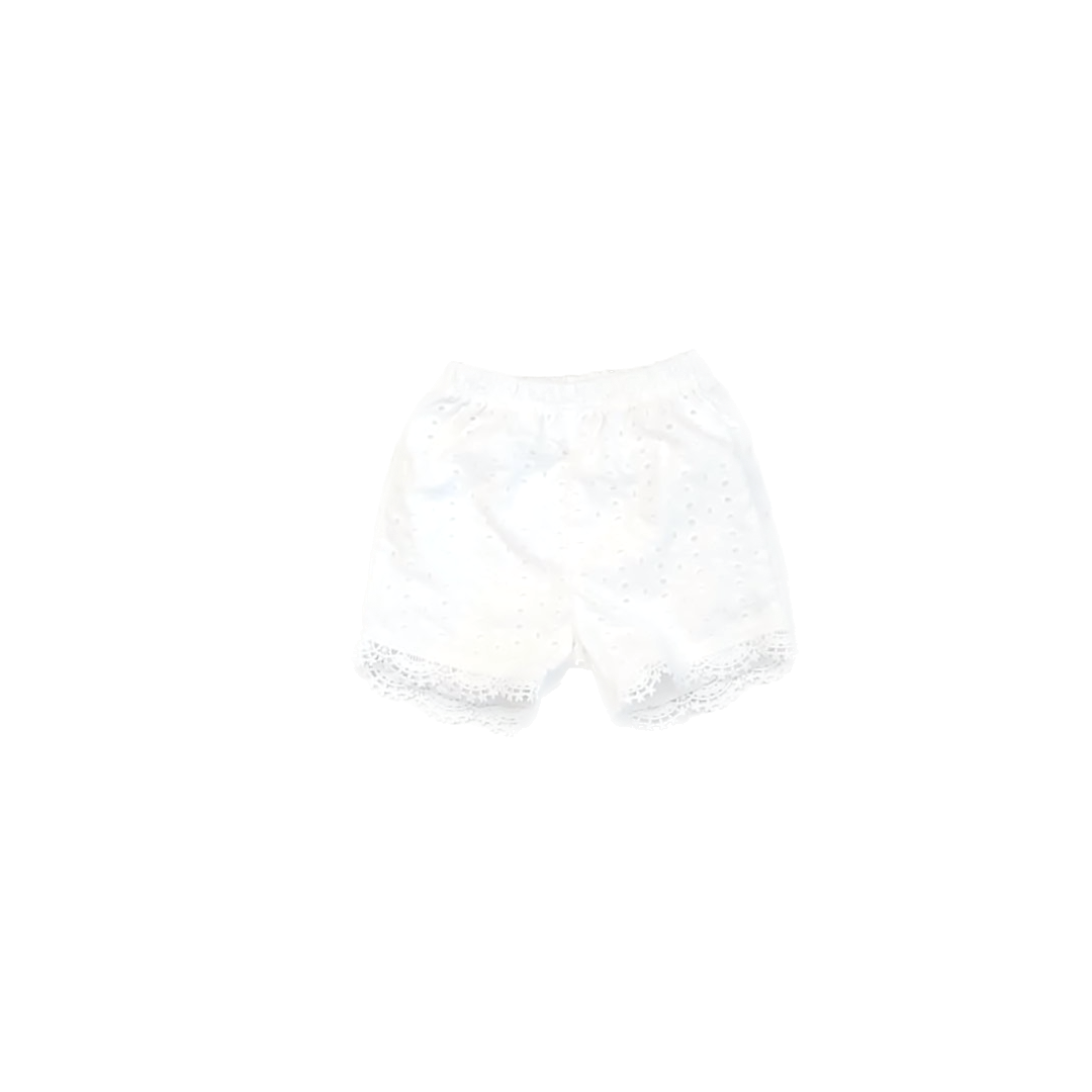 Unknown Girls White Lace Shorts Size: 2-3T White Lace