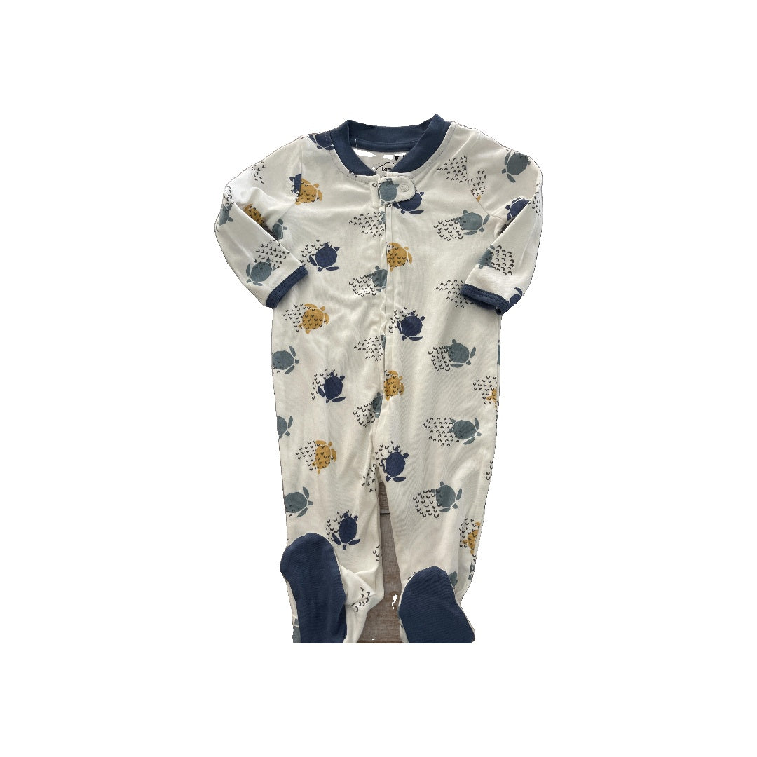 Lamaze Boys White | Light Blue | light green Pajamas Size: 3-6 months White | Light Blue | light green