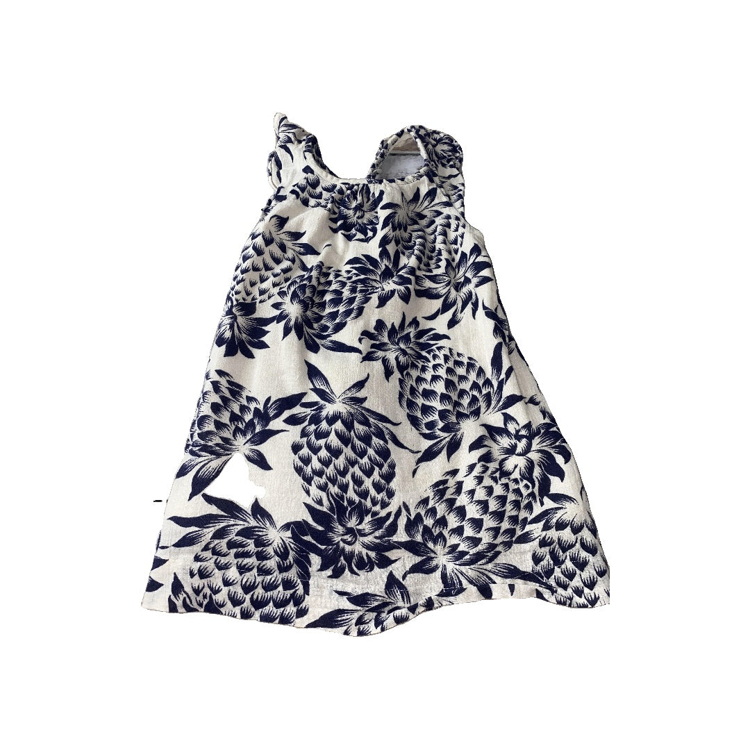 Girls White | Light Blue Dress Size: 2T White | Light Blue