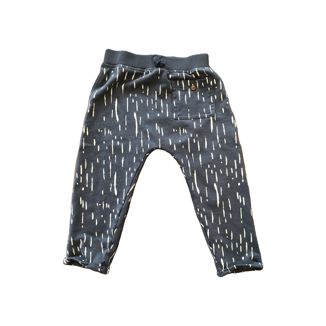 Oliver & Rain Girls White | Light Blue Pants Size: 3T White | Light Blue