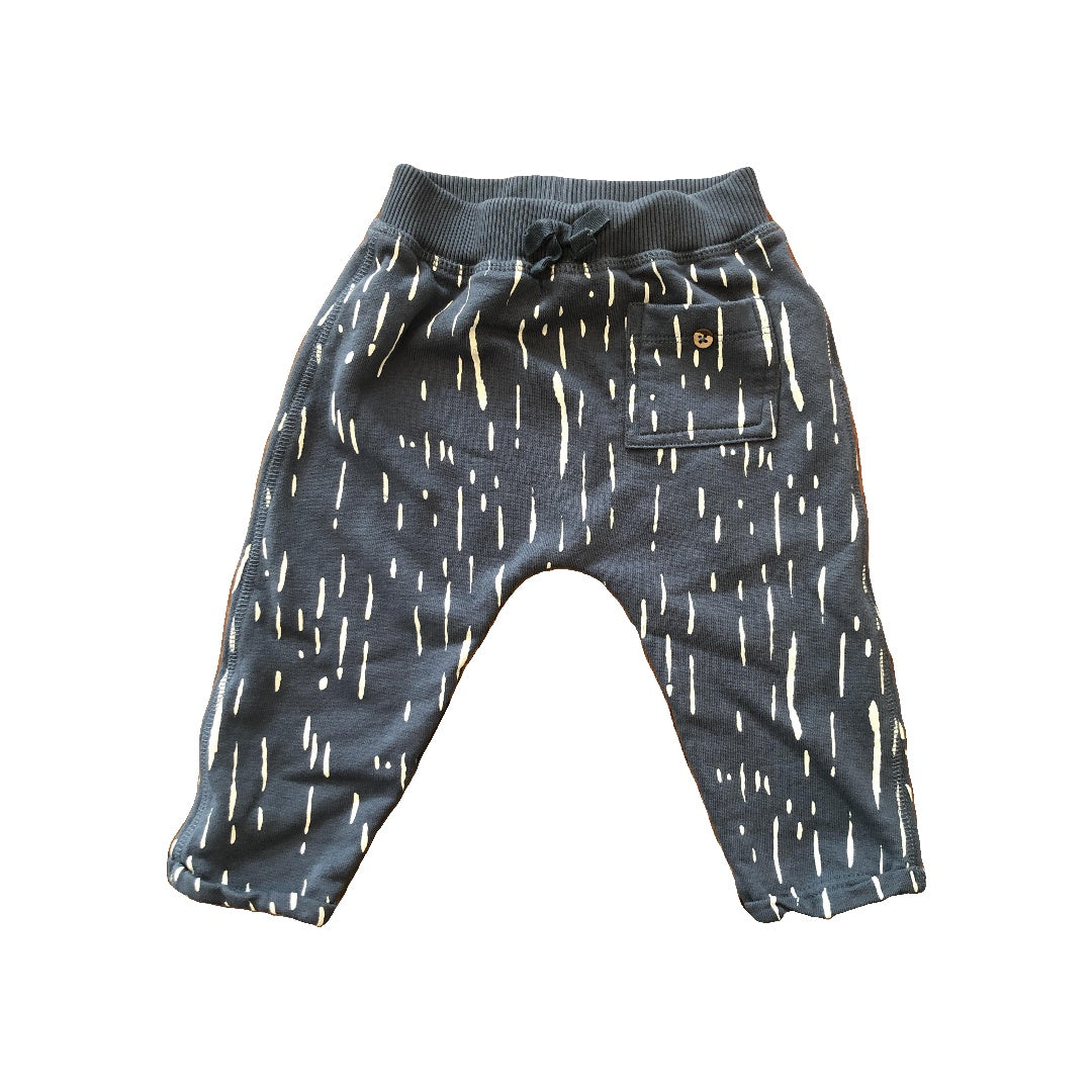 Oliver & Rain Boys White | Light Blue Pants Size: 12 months White | Light Blue