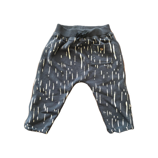Oliver & Rain Boys White | Light Blue Pants Size: 12 months White | Light Blue