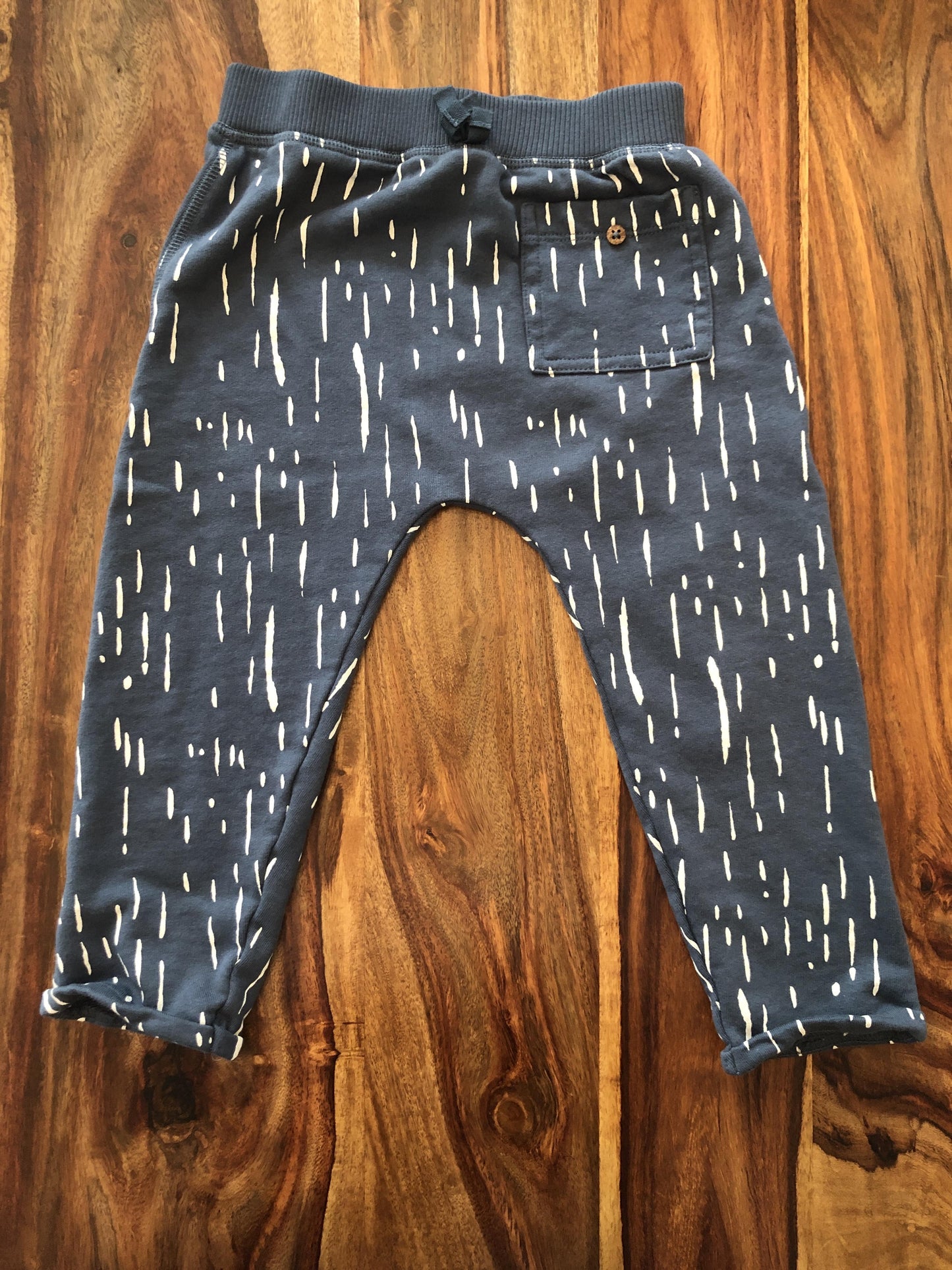 Oliver & Rain Girls White | Light Blue Pants Size: 3T White | Light Blue