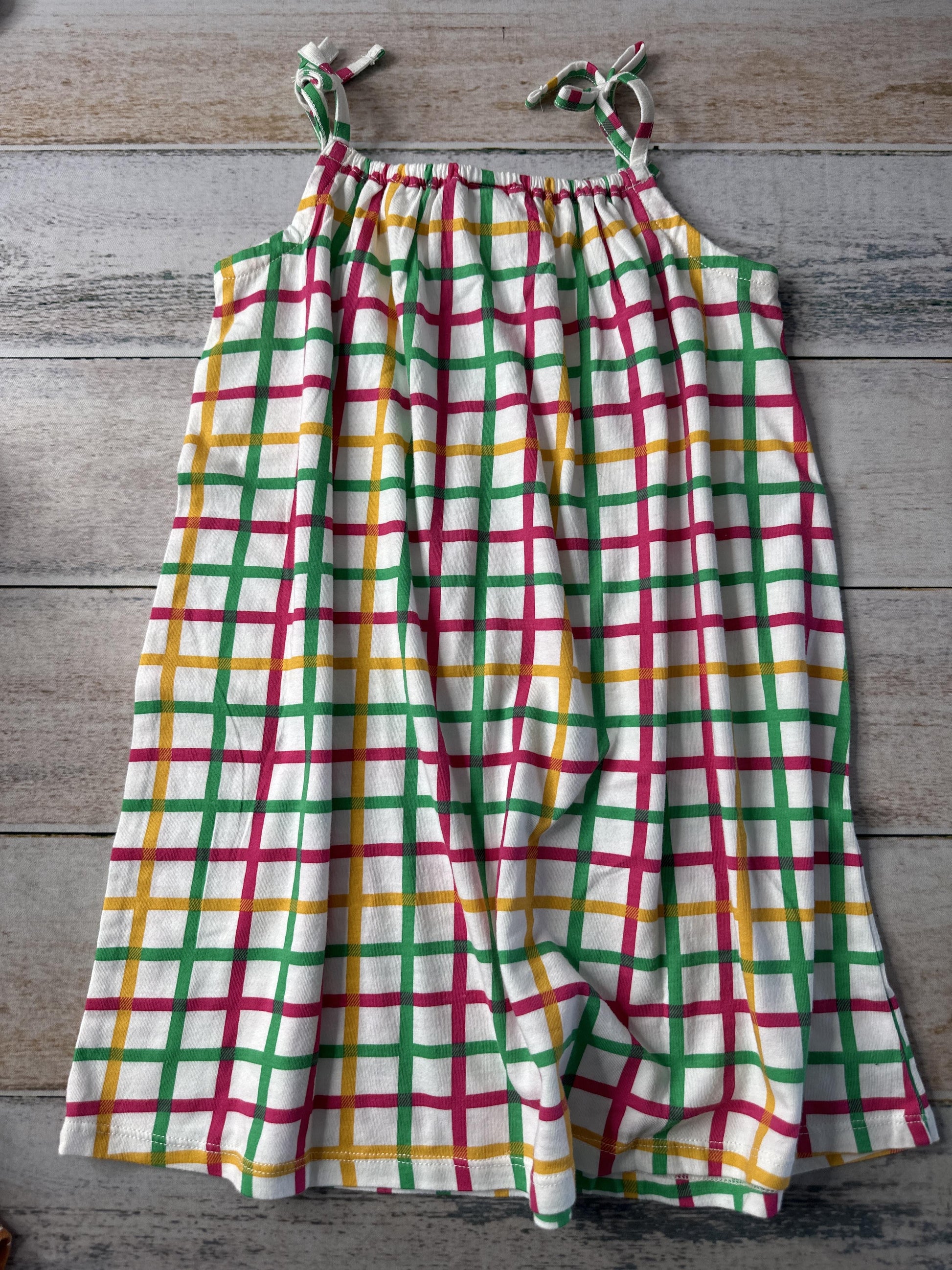 Harper Canyon Girls White | light green | Yellow | pink Dress Size: 2T White | light green | Yellow | pink