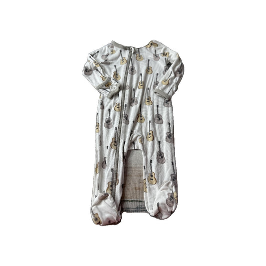 Bestaroo Unisex White | Music Pajamas Size: 3-6 months White | Music