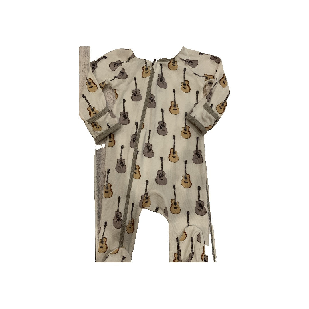 Bestaroo Unisex White | Music Pajamas Size: 3-6 months White | Music