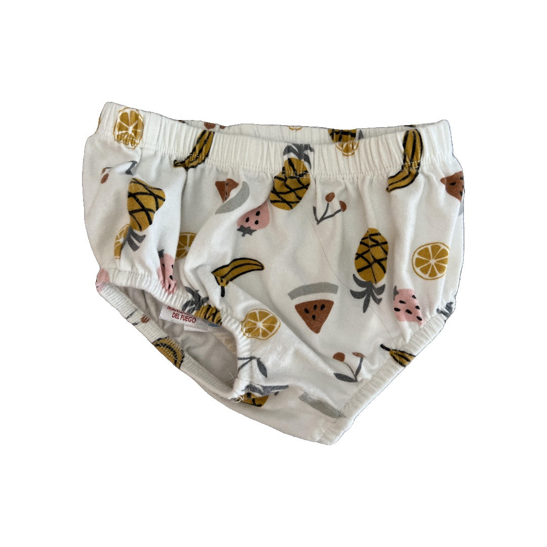 PL Baby Girls White | Mustard Shirt Size: 9 months White | Mustard