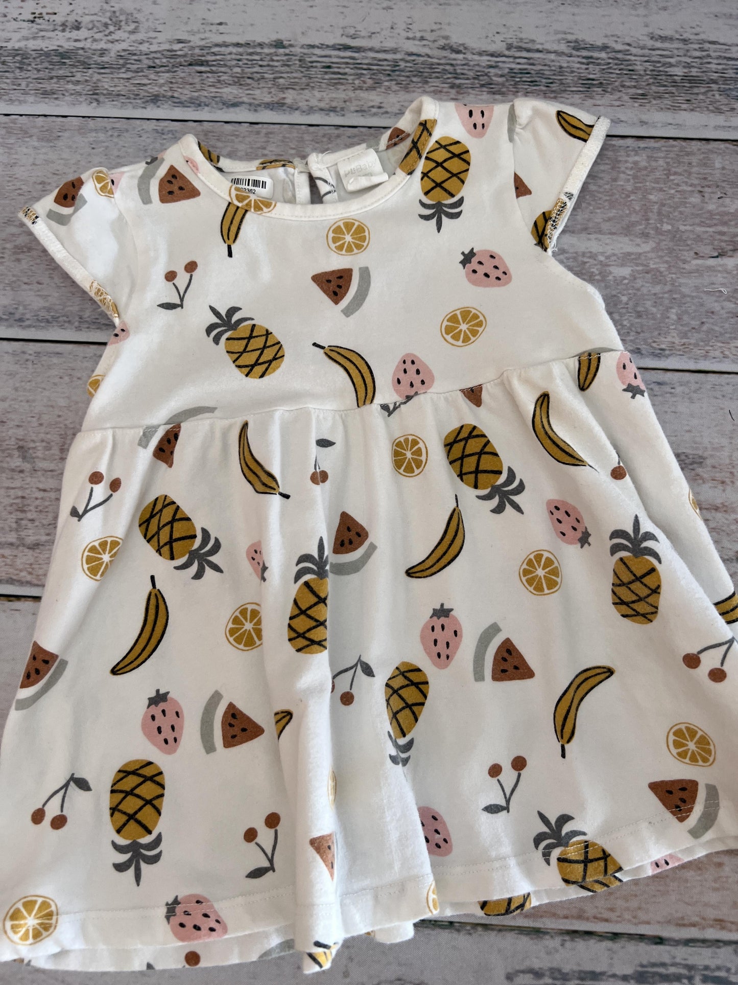 PL Baby Girls White | Mustard Dress Size: 9 months White | Mustard