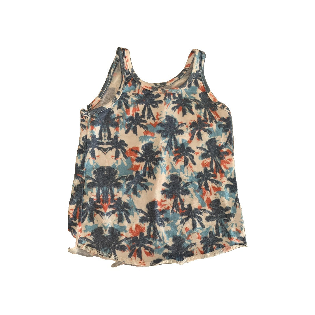 Sol Angeles Girls White | Navy Blue | Red Tank Top Size: 2 years White | Navy Blue | Red