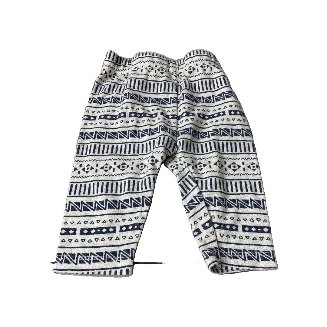 PL Baby Boys White | Navy Blue Pants Size: 3 months White | Navy Blue