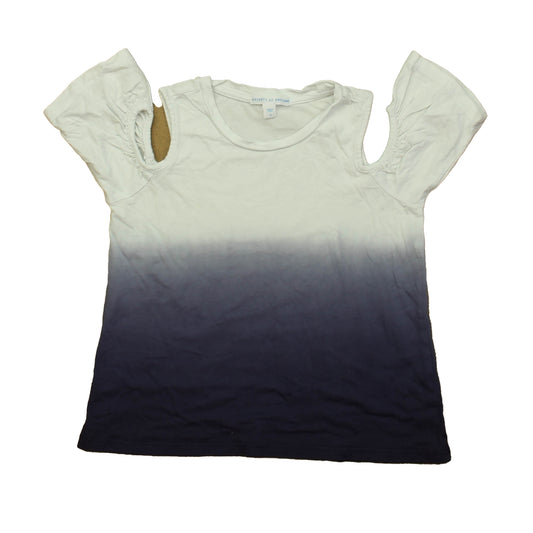 Rockets Of Awesome Girls White | Navy Shirt Size: 4T White | Navy