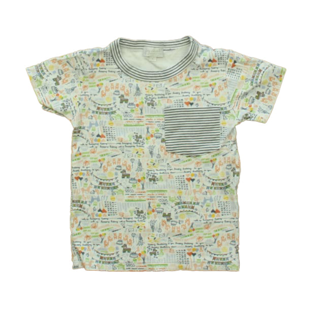 Joy Street Boys White Party Favors T-Shirt Size: 4T