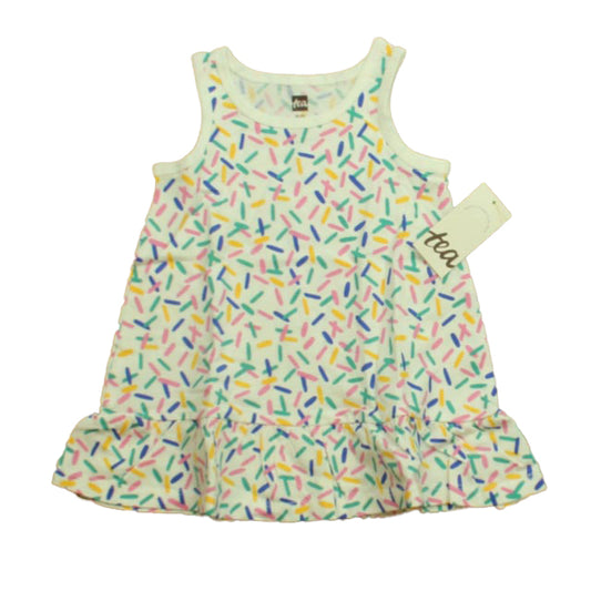 Tea Girls White | Pink | Blue | Yellow Dress Size: 9-12 Months