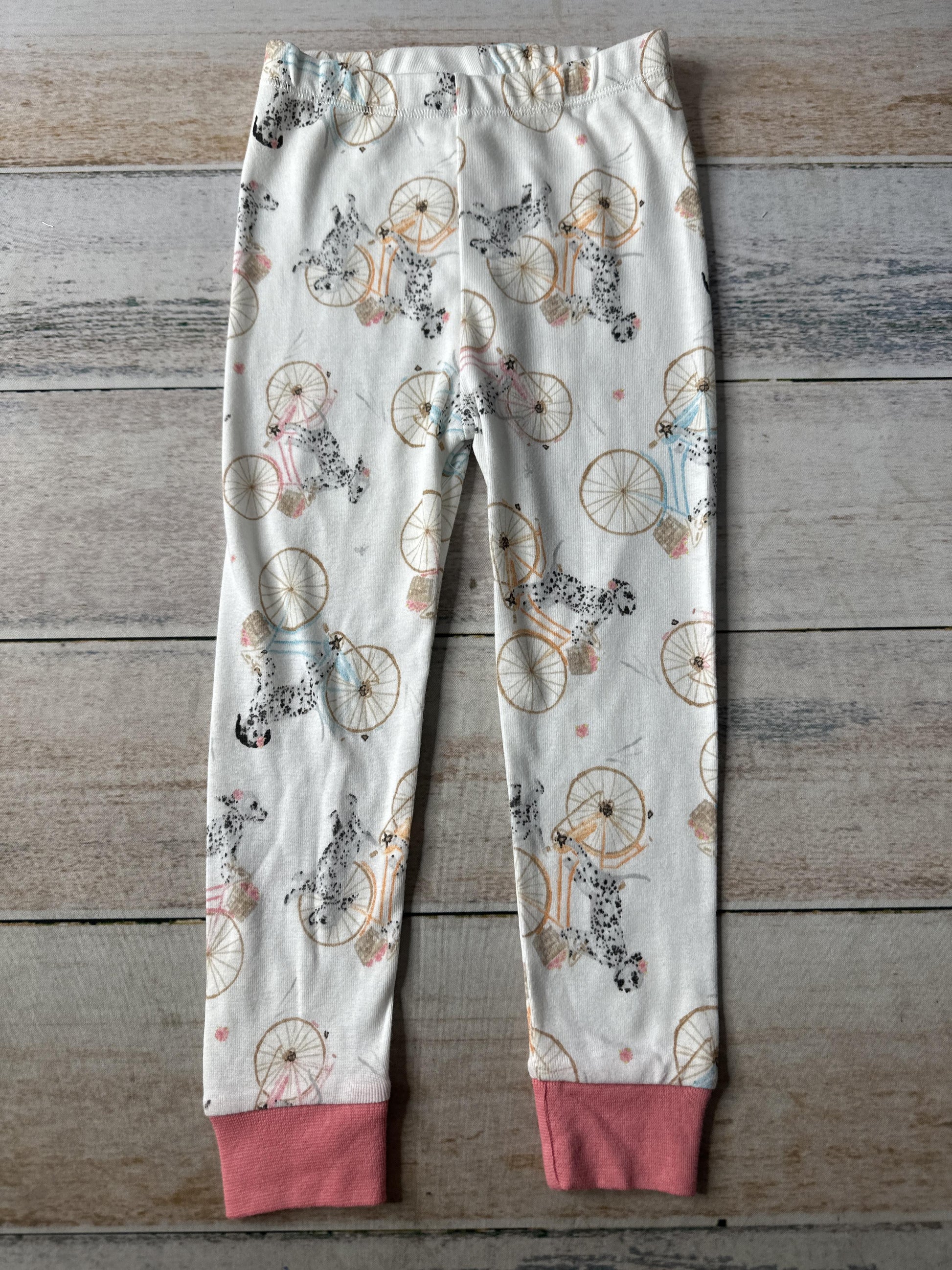 Burt's Bees Girls White | pink | Blue Pajamas Size: 2T White | pink | Blue