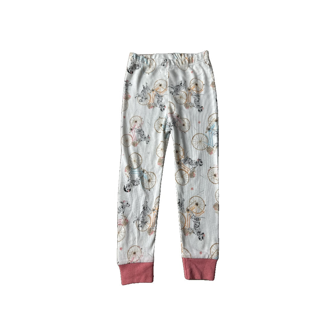 Burt's Bees Girls White | pink | Blue Pajamas Size: 2T White | pink | Blue