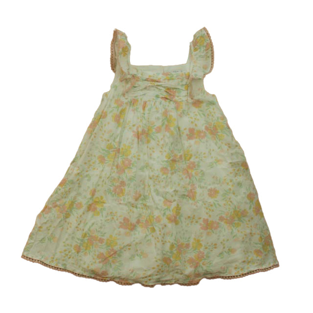 Cupcakes & Cashmere Girls White | Pink Floral Dress Size: 3T White | Pink Floral