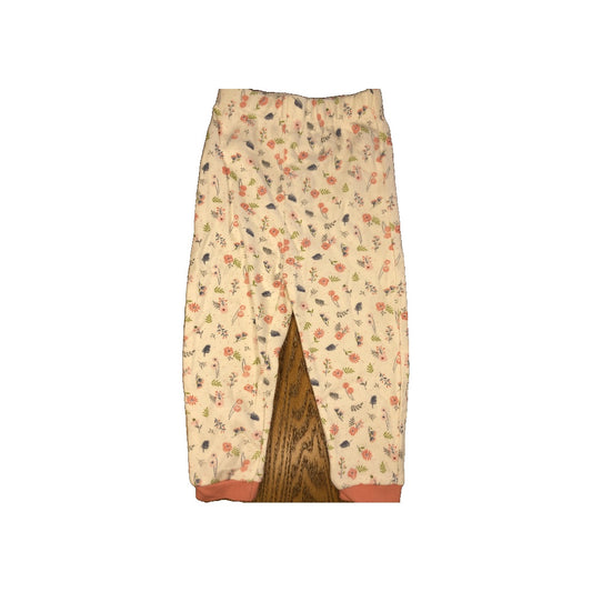 asher and olivia Girls White | Pink floral Pajamas Size: 12 months White | Pink floral