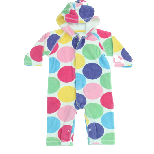 Baby Boden Girls White | Pink | Purple | Green | Multi Cover-up Size: 6-12 Months White | Pink | Purple | Green | Multi