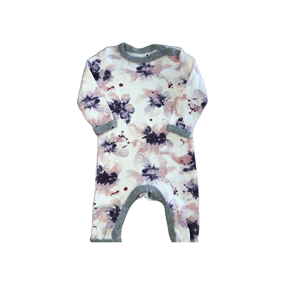 Burt's Bees Girls White | pink | purple Pajamas Size: 3-6 months White | pink | purple