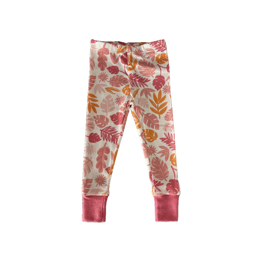 Honest co Girls White | pink Pajamas Size: 2T White | pink