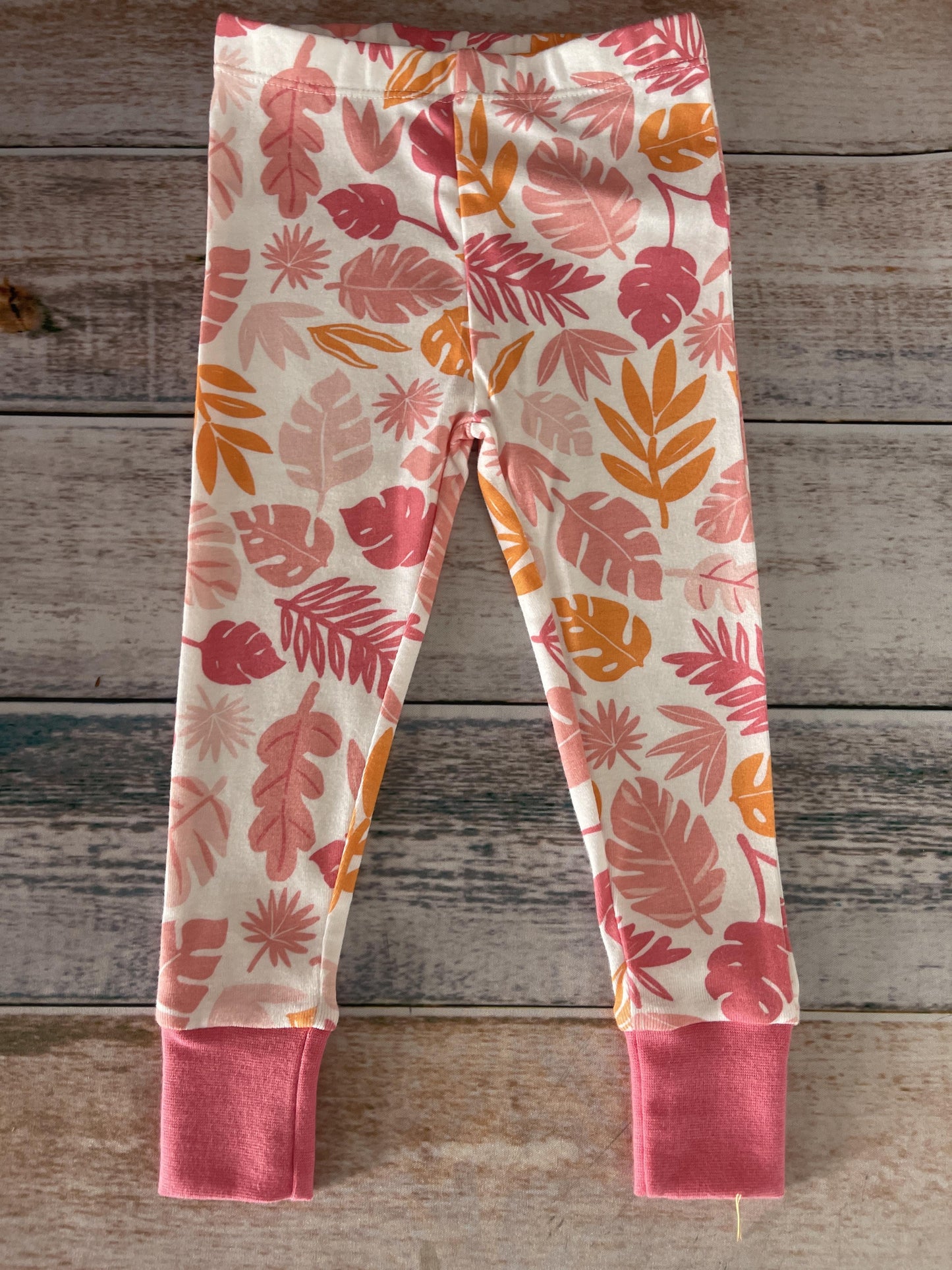 Honest co Girls White | pink Pajamas Size: 2T White | pink