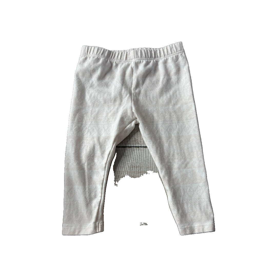 Cat & Jack Girls White | pink Pants Size: 6-Mar White | pink