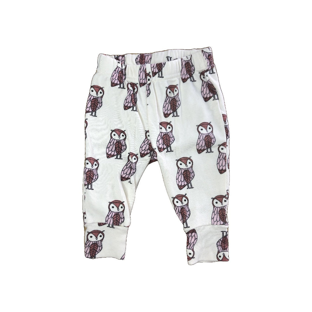 Oliver & Rain Girls White | pink Pajamas Size: 6 months White | pink