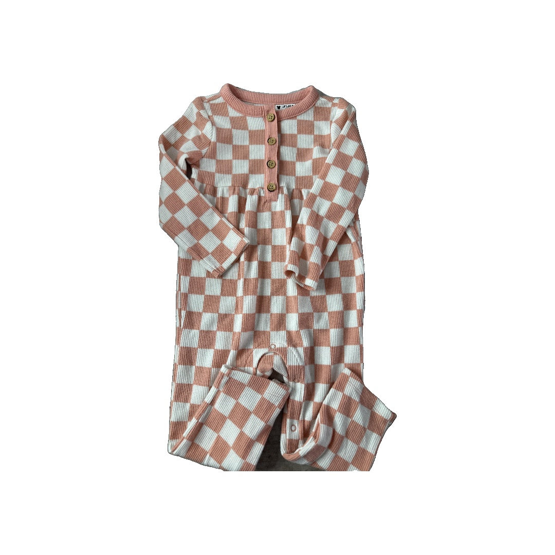 Girls White | pink Long Sleeve Outfit Size: 18 months White | pink
