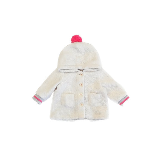 Tucker & Tate Girls White | Pink Fleece Size: 6 Months White | Pink