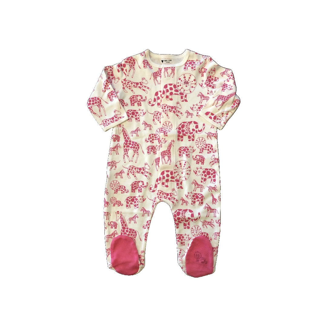 Magnetic Me Girls White | pink Pajamas Size: 3-6 months White | pink